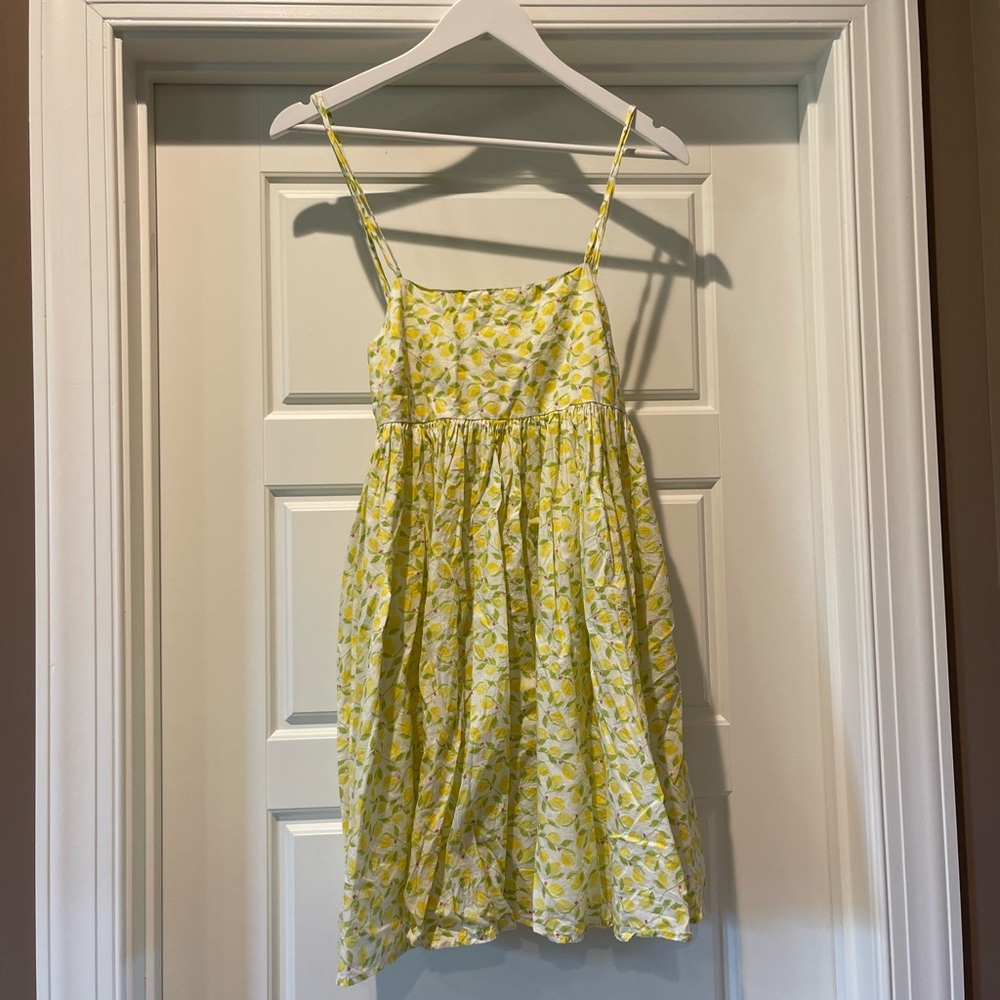 SOLID & STRIPED Yellow Lemon Dress